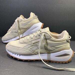 Reebok Women’s Forte Racer Lifestyle Beige Sneakers Shoe Size 7